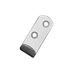 Aluminium Door Stop Square Base